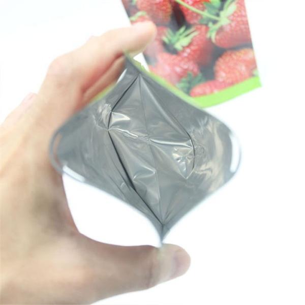 Snacks Mylar Aluminum Foil Bags SGS ziplockk Bag Moisture Proof