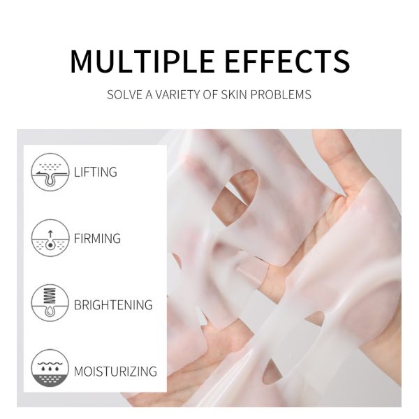 Masque de nuit au collagène pur pour le visage, raffermissant, anti-rides, OEM