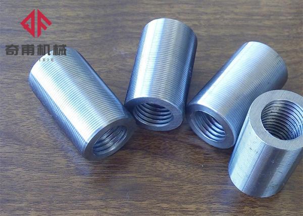 Stainless Steel Bushing Sleeve 35-110mm Length , HRB600 One Touch Rebar Coupler