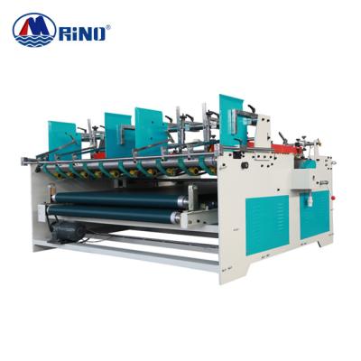 Máquina de RINO Carton Box Folder Gluer, dobrador ondulado semi automático Gluer 3.2kw