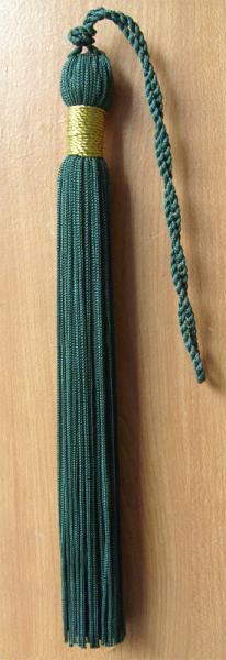 Hot Selling Fashionable Custom 8 Graduation Chainette Rayon Tassels with 6 Loop