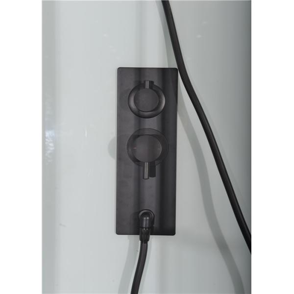 Fashion Pivot Door, Corner Shower Stalls , Square Shower Cabin with white acrylic tray