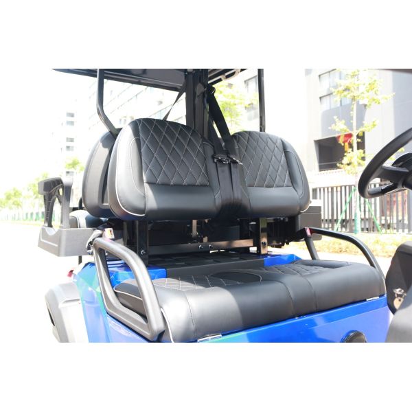 Off-Road Electric Utility Cart 4-Seater LED Roof Lights 72V 5KW Lithium Battery