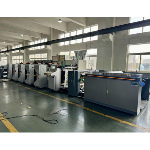 FM-TS Sleeve Type 4 Color Paper Cup Paper Bag Flexo Printing Machine