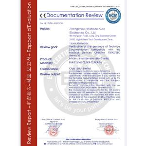 Zhengzhou Newbase Auto Electronics Co., Ltd. Certifications