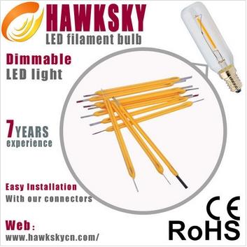 Dimmable 1W E14 Filament Light Bulb exporter For Coffee Shop