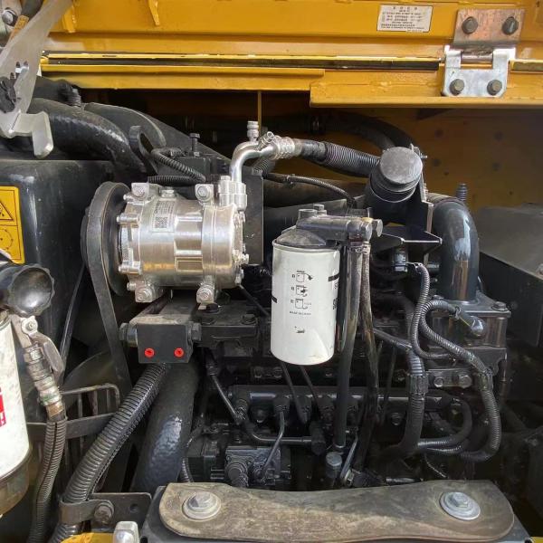 Использованное строительство Komatsu PC220-8 Роббировая экскаватор тяжелое оборудование машины