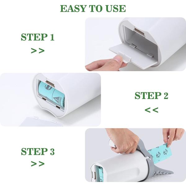 Portable Cat Litter Shovel Scoop Grey Cat Sand Shovel Environment Friendly