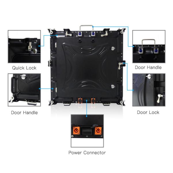 Small Pitch indoor Advertising LED Screens 2.5mm Pixels HD 1500 cd/sqm Brightness