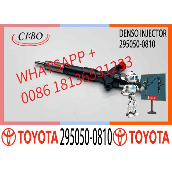 High Quality Diesel Engine System Injector 295050-0810 China Made Common Rail Injector 295050-0810 260100-6020 23670-0L110