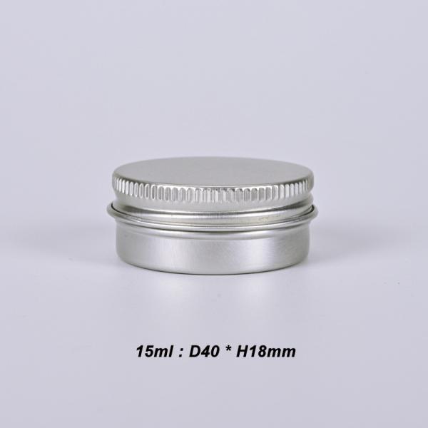 Custom Black Aluminum Candle Tin Metal Case for Solid Scented Candle 6 oz With Lids Food Storage Box Industrial Food