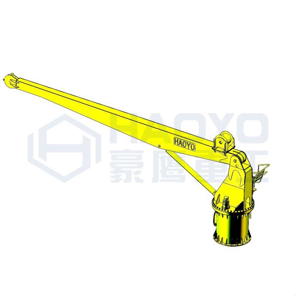 Fixed Cargo Provision Boat Crane Supplier Marine Ship Deck Crane