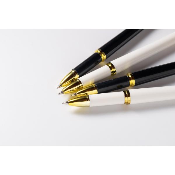 Настройка цветной канцелярской бумага Белая ручка Металлическая Простая графика Пластиковая гелевая ручка