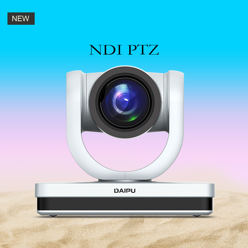 PTC-12N NDI HX2 PoE HD-MI 3G-SDI 1080P60 HD IP Auto Tracking PTZ Camera for Broadcasting