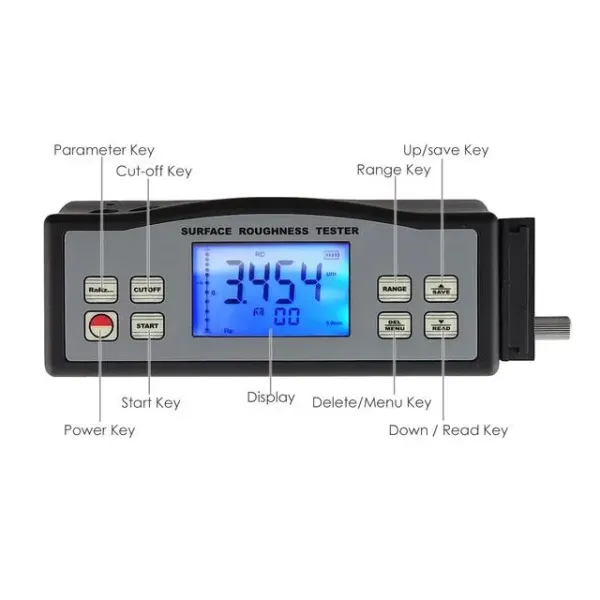 SRT-6210 SRT-6200 Digital Surface Roughness Tester 0.005~16.00μm with 4 Parameters Ra Rz Rq Rt