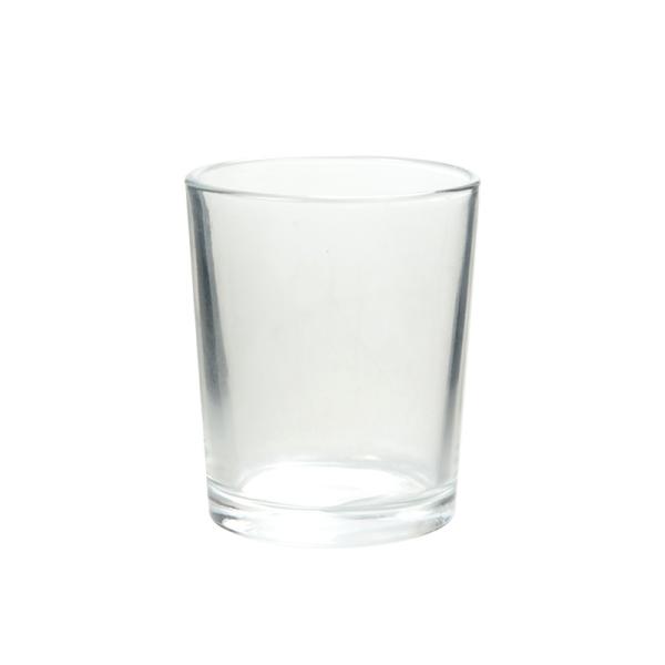 Candeeiros votivos de vidro pequeno personalizados 95ML com base espessa