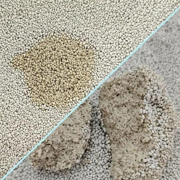 Natural Eco-Friendly Degradable 1-2mm Millet Bentonite Cat Litter High Quality Pet Products