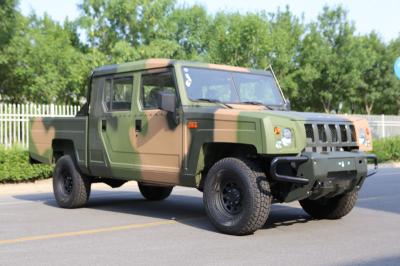 4×4 Diesel Pickup Electric Trucks Double Cabin 92.5HP For Military Use
