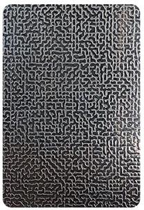 Ss304 Mirror Embossed Stainless Steel Sheet Decoration Wall