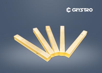 cristais do efeito piezoelétrico de 5mm x de 5mm x de 45mm LGS com barra dos elétrodos