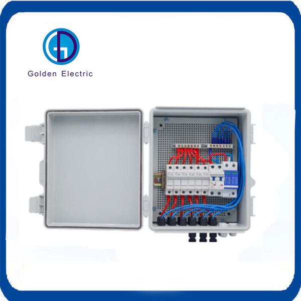 Corrosion Resistant IP65 32A PV Array Combiner Box 6 in 1 out Customization