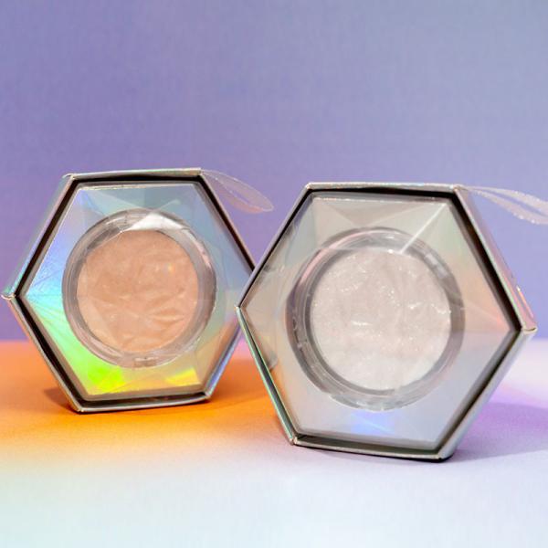 Long Lasting Diamond Glitter Highlighter Pressed Illuminating Powder 3g