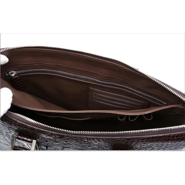 2019 new alligator leather man bag handbag crocodile leather business crossbody bag one-shoulder bag men's briefcase