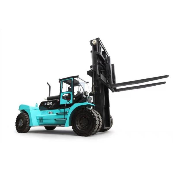 33ton 12ton 15ton 18ton 25ton 28ton 42ton 45ton 48ton Counterbalanced Diesel Forklift Truck Solid Tyres Ce ISO