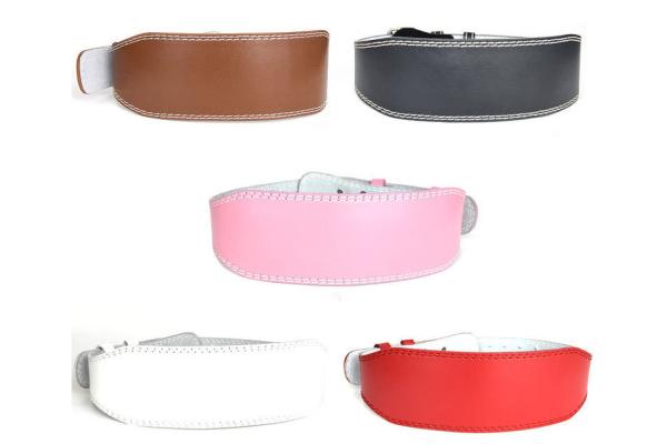Heavy Duty Workout Boxing Gym Equipments Weight Lifting PU Leather Gym Belt