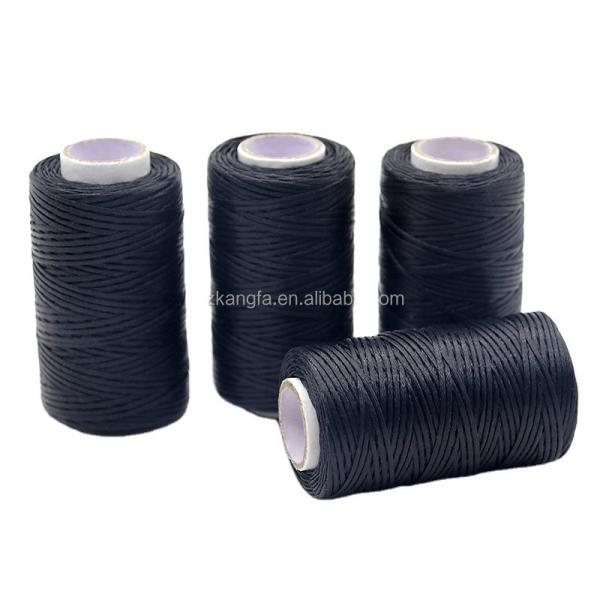 150D 1mm Yarn Count Polyester Waxed Thread Cord for DIY Crafts and Sewing Supplies