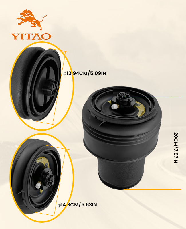 Rear Direct Replacement Air Suspension Spring OE 37126795013 New Design