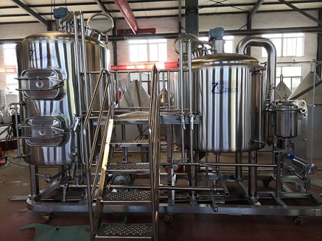 Система месива танков 3 оборудования 2 пивоваренного завода пива подгонянная сосудами