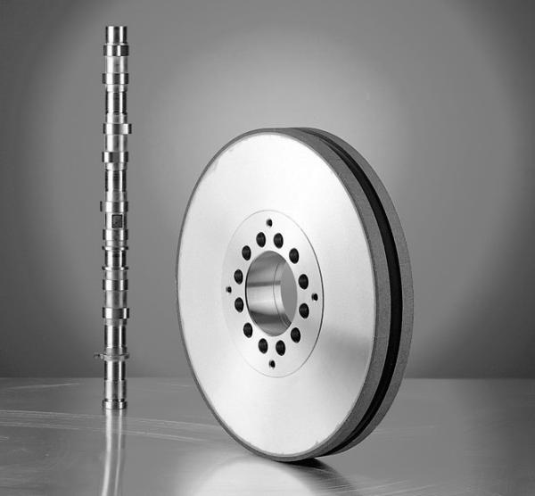Aluminum Core Vitrified Diamond Grinding Wheels 450mm For Camshafts / Crankshafts