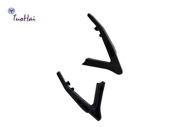 El cajero automático de 4450689564 NCR parte el plástico negro HLA-SKIDPLATE 445-0689564
