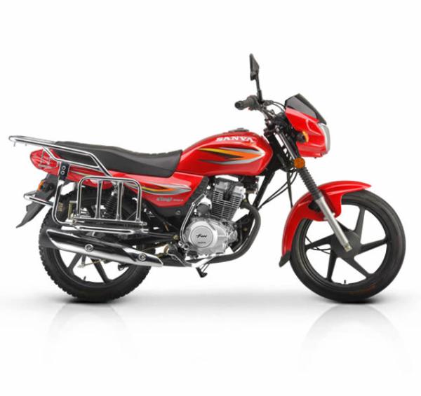 Bright Color Gas Powered Motorcycle , Gas Street Bike Reflection Front Headlight