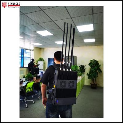 WiFi GPS Anti Drone Jammer Mochila Mochila estilo 100W personalizado