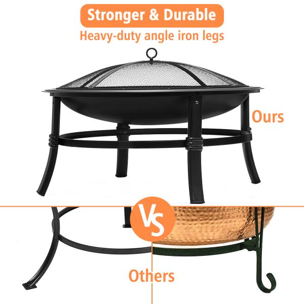 Удобный для путешествий 26 дюймовый огней идеально подходит для кемпинга и встреч на открытом воздухе