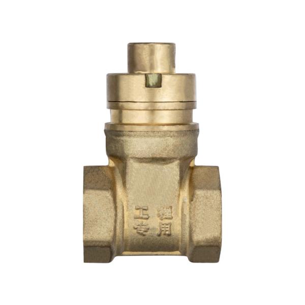 Air Gun Transmission 1 In Body Brass Gate Valve Pn16 Brass Magnetic Locable Gate Valve