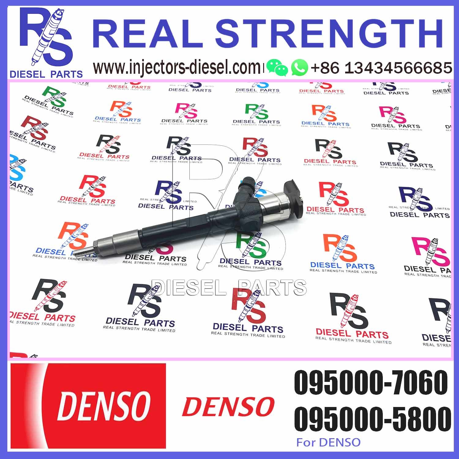 Дизельный инжектор 095000-7060 6C1Q-9K546-BB Для DENSO Ford Transit 2.2 2.4 TDCI Общий рельсовый инжектор 095000-7060