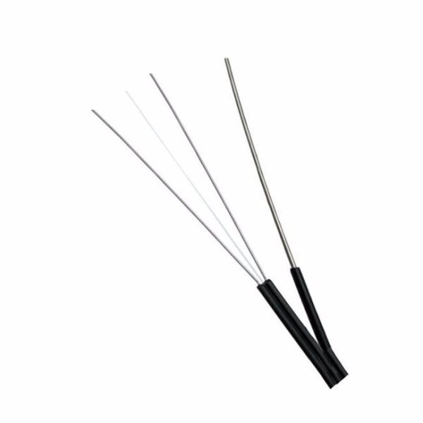 Cabo pendente aéreo exterior de G657 MDPE FTTH com mensageiro Wire