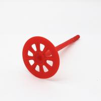 Heat Plastic Thermal Fiberglass Insulation Fasteners Insulation Pins Building Material White Yellow Red