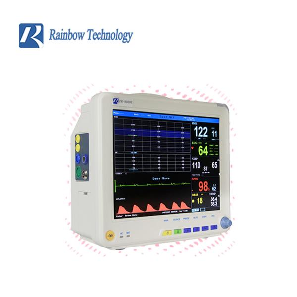 параметр монитора 9 220V фетальный ECG монитор параметра 12,1 дюймов Multi