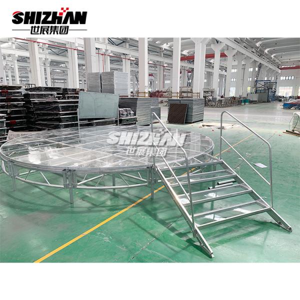 Outdoor Indoor Fashion Show Wedding Aluminum Stage Platform Acrylic Event