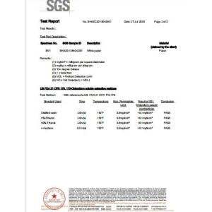 Shanghai Zhizheng Packaging Materials Co.,ltd Сертификации