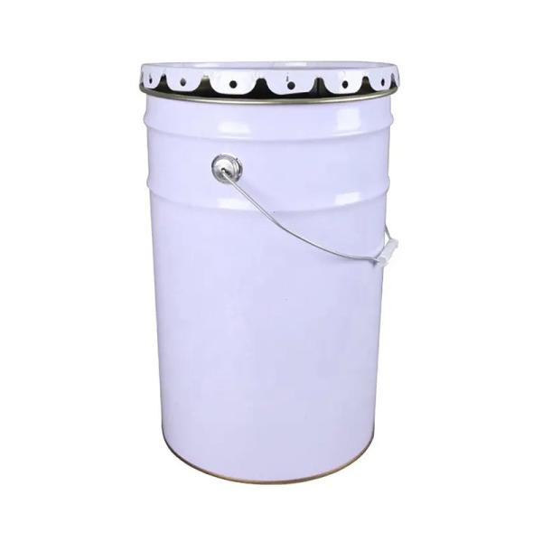 Airtight Removable Lid Paint Tinplate Bucket Recyclable No Leakage