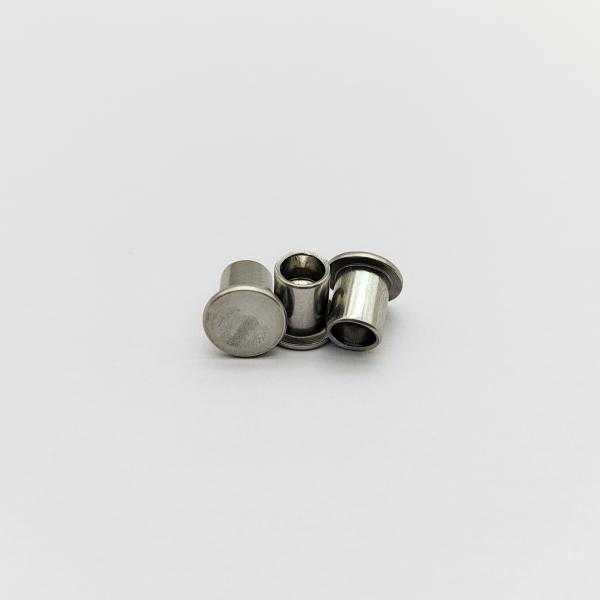 Rivets semi-tubulaires à tête plate en acier inoxydable A2 M2-M6