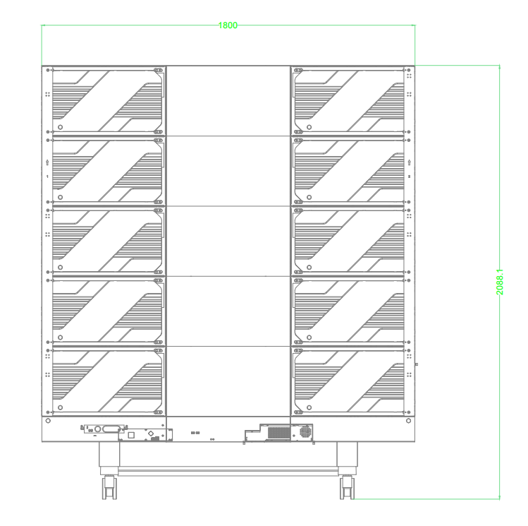 135 inches P1.56 Full HD LED All in one TV Folding Design Liftable Screen with Dolby Audio for Smart Conferences Easy Setup
