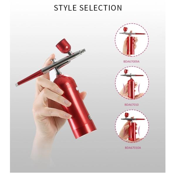 Wireless makeup paints airbrush machine rechargeable cordless airbrush for molds/barber shop/nail art/ makeup