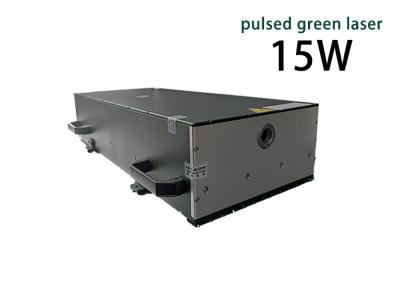 Laser de fibra verde 15W de modo único nanossegundo pulsado