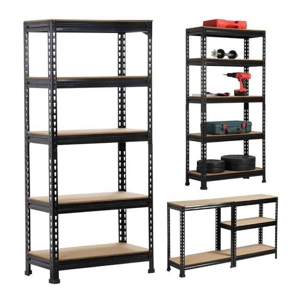 Robust Construction Light Duty Rivet Rack Shelving Boltless Storage Shelves Adjustable